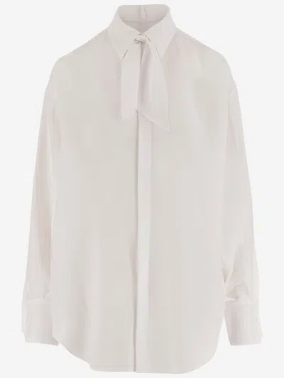 Sa Su Phi Silk Shirt In White