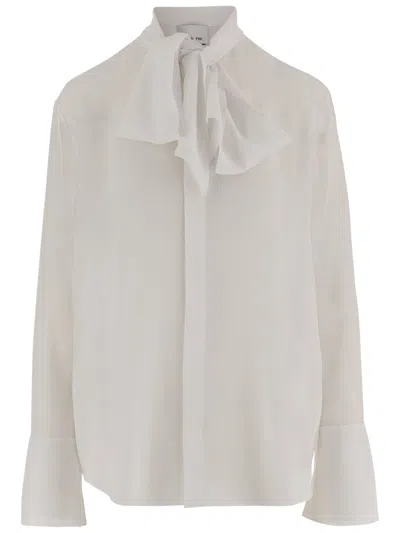 SA SU PHI SILK SHIRT WITH MANDARIN COLLAR