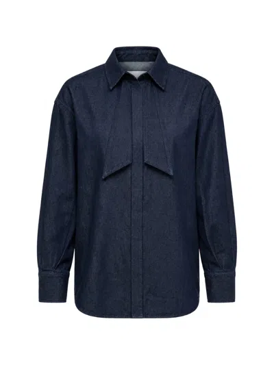 Sa Su Phi Su Denim Shirt In Blue