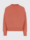 Sa Su Phi Women Orange Wool Jade Sweater, S Luxury Sweaters & Knitwear For Women Darveys In Red