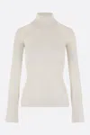Sa Su Phi Ribbed-knit Jumper In White