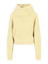 Sa Su Phi Cashmere Blend High-collar Knit Sweater In Yellow