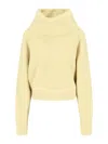 Sa Su Phi Cashmere Blend High-collar Knit Sweater In Yellow