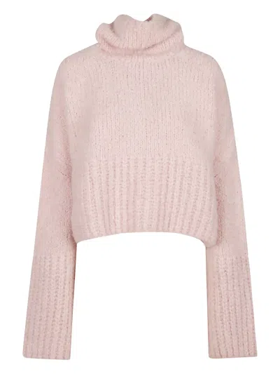 Sa Su Phi Teddy Turtleneck Sweater In Multi