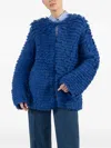 Sa Su Phi Textured Jacket In Blue