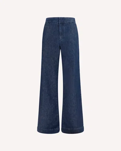 Sa Su Phi Tuxedo Denim Jeans In Blue