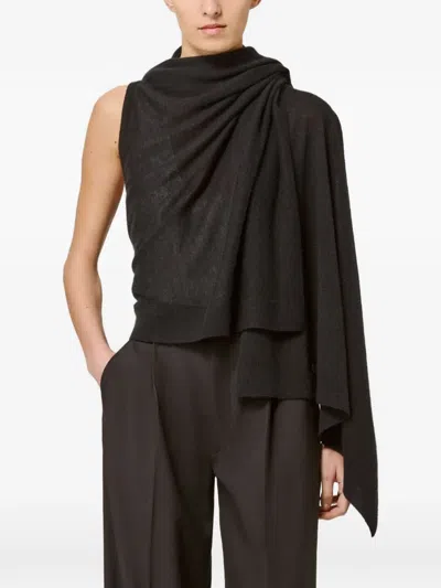 Sa Su Phi Two Ways Poncho In Schwarz