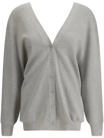 SA SU PHI V-NECK BUTTON-UP CARDIGAN
