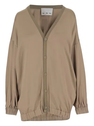 SA SU PHI V-NECK JACKET