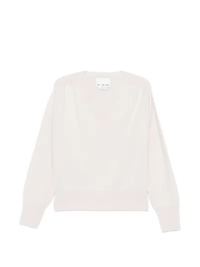 Sa Su Phi V-neck Sweater In Neutral