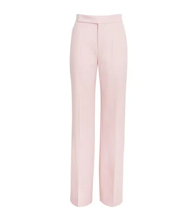 Sa Su Phi Virgin Wool Trousers In Pink