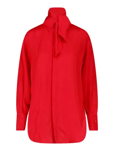 Sa Su Phi Viscose Shirt In Red