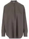 Sa Su Phi Baloon Shirt In Brown