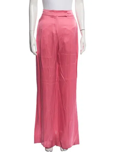 Pre-owned Sa Su Phi Wide Leg Pants In Pink