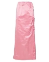Sa Su Phi Woman Maxi Skirt Pink Size 2 Silk