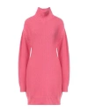 Sa Su Phi Woman Mini Dress Fuchsia Size 2 Cashmere In Pink