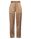 Sa Su Phi Woman Pants Camel Size 8 Silk, Viscose In Beige