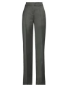 Sa Su Phi Woman Pants Military Green Size 6 Wool In Green