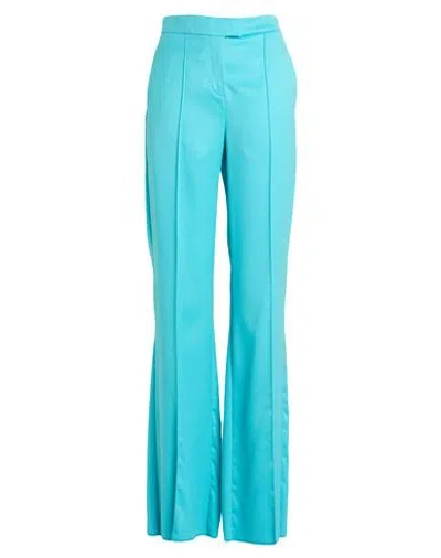 Sa Su Phi Woman Pants Turquoise Size 4 Wool In Blue