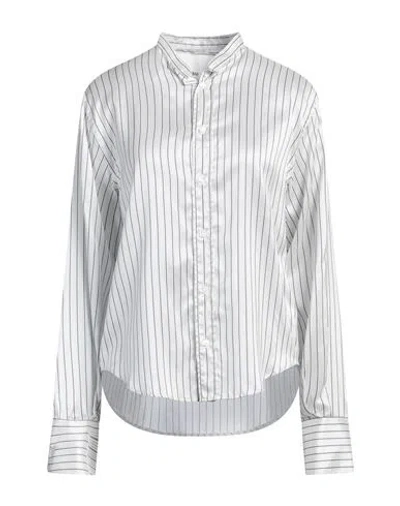 Sa Su Phi Woman Shirt White Size 4 Silk