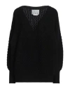 Sa Su Phi Woman Sweater Black Size 6 Cashmere In Black