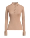 Sa Su Phi Woman Sweater Camel Size 4 Cashmere, Silk In Beige