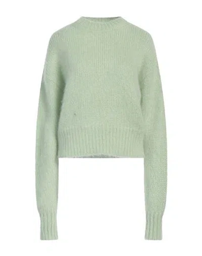 Sa Su Phi Woman Sweater Light Green Size 4 Mohair Wool, Polyamide, Wool In Green