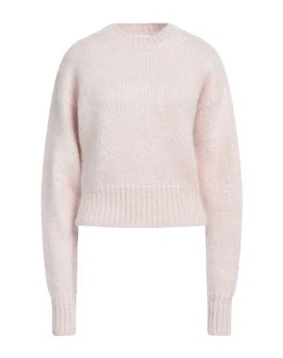 Sa Su Phi Woman Sweater Light Pink Size 4 Mohair Wool, Polyamide, Wool