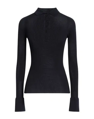 Sa Su Phi Woman Sweater Midnight Blue Size 4 Cashmere, Silk