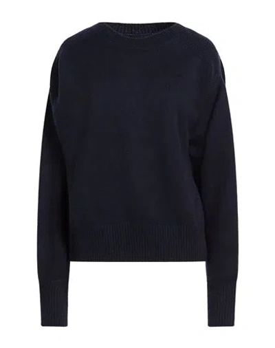 Sa Su Phi Woman Sweater Navy Size 4 Cashmere In Blue