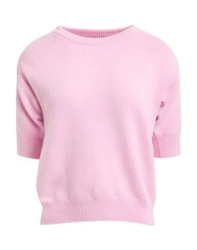 Sa Su Phi Crew Neck Cashmere Pink Top