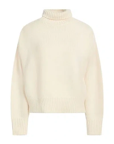 Sa Su Phi Woman Turtleneck Off White Size 6 Cashmere