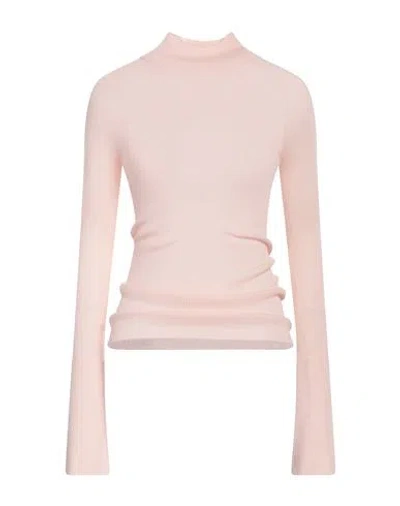 Sa Su Phi Woman Turtleneck Pink Size 4 Cashmere, Silk