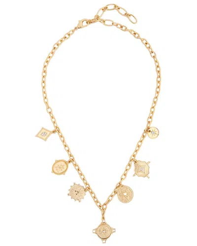 Saachi 14k Charm Necklace In Pattern