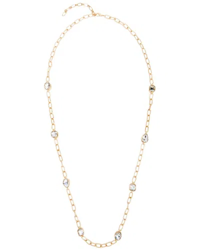 Saachi 14k Crystal Cascade Long Necklace In Orange