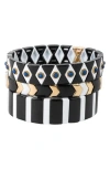 Saachi 3-pack Stretch Bracelet