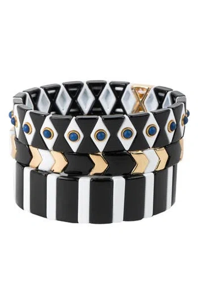 Saachi 3-pack Stretch Bracelet