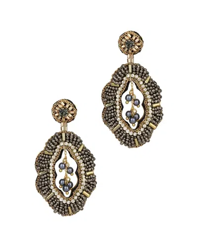 Saachi 3mm Rococo Drop Earrings