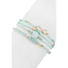 Saachi 4-pack Forever Beaded Bracelets