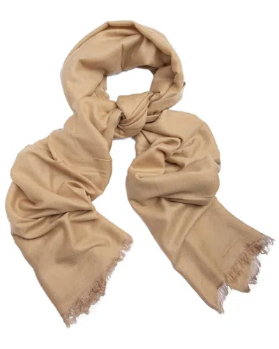 Saachi A Cashmere & Silk-blend Scarf In Gold