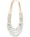 Saachi Alexandria Necklace In Brown