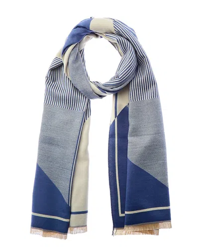 SAACHI SAACHI ALL ABOUT THE ANGLES REVERSIBLE SCARF