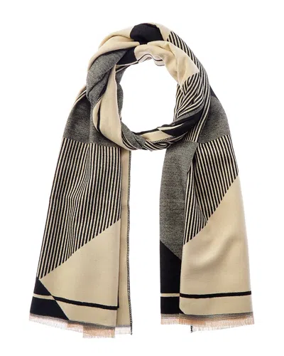 SAACHI SAACHI ALL ABOUT THE ANGLES REVERSIBLE SCARF