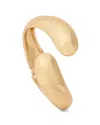 Saachi Crossover Bypass Cuff Bracelet In Gold