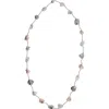 Saachi Baroque Pearl Long Necklace In Multi
