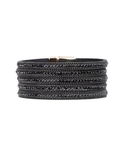 Saachi Beaded Bracelet In Black