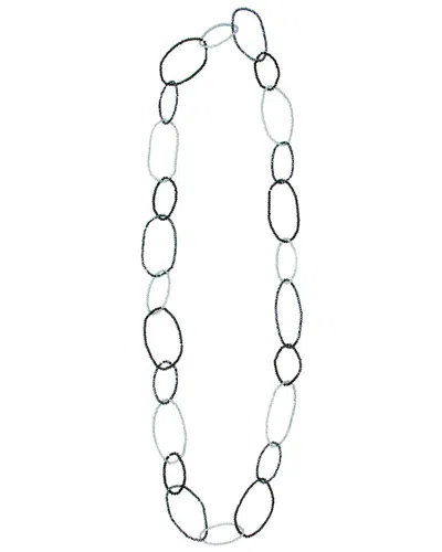 Saachi Beaded Necklace In Metallic