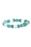 Saachi Beaded Stretch Bracelet