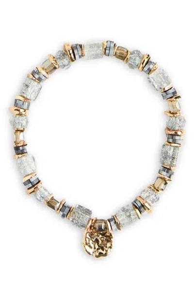 SAACHI SAACHI BEADED STRETCH BRACELET