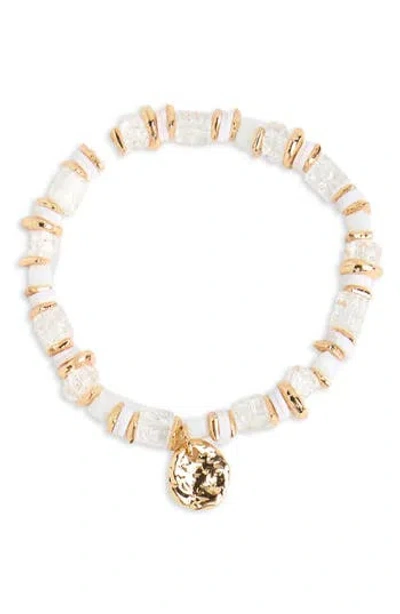 SAACHI SAACHI BEADED STRETCH BRACELET